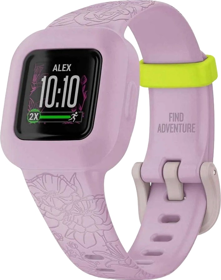 Фитнес-браслет детский Garmin Vivofit JR 3, 14 мм, Голубой детальное изображение - 6