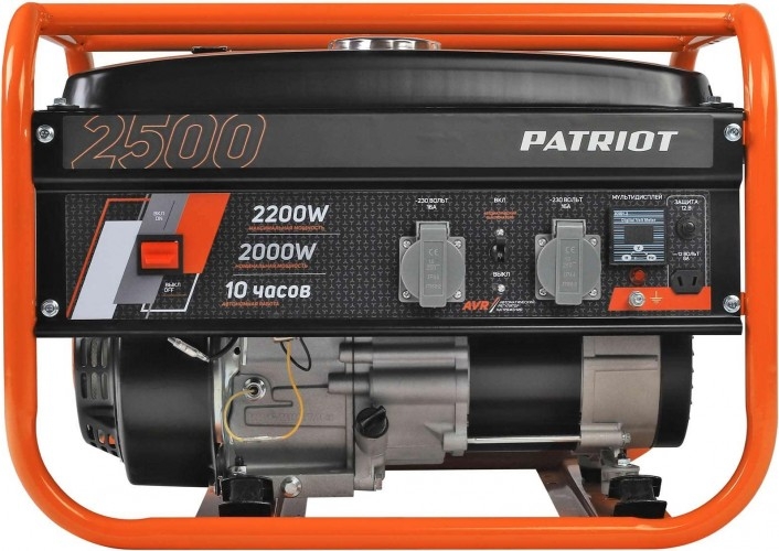 Генератор бензиновый PATRIOT GRS 2500 476102230, 2 кВт, Оранжевый детальное изображение - 4