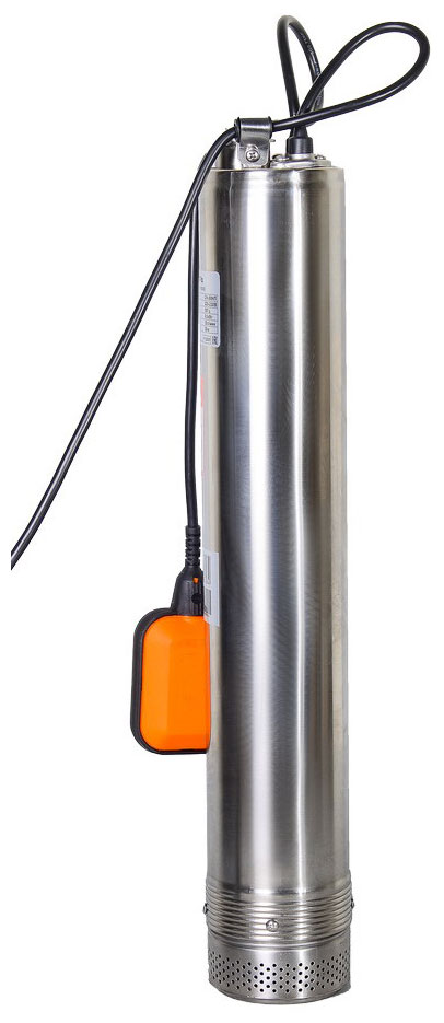 Скважинный насос Вихрь СН-50НП (68/3/12), 55 л/мин, 25 мм, напор 50 м, d=25 мм, 600 Вт, Серый детальное изображение - 2