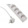 Сетевой удлинитель Buro BU-PS5.1/W, 1.5 м, Белый вариант - 3