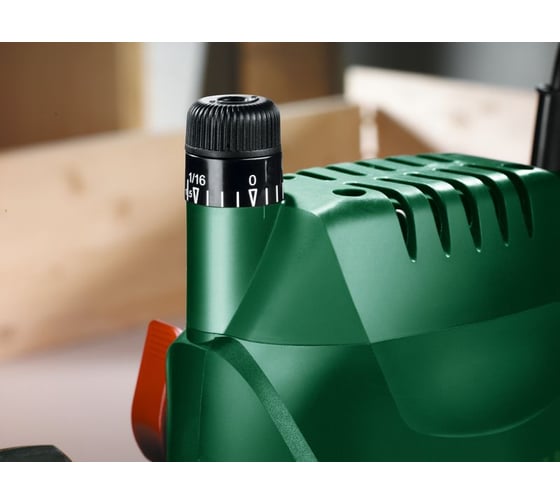Фрезер Bosch POF 1400 ACE + 6 фрез 0.603.26C.801, 1400 Вт, Зеленый детальное изображение - 3