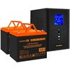 ИБП ExeGate SineTower SZ-1000.LCD.AVR.2SH.1C13.USB + 2x HRL 12-75 (75Ач) вариант - 1