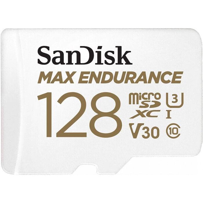 Карта памяти SanDisk Max Endurance MicroSD (SDSQQVR-128G-GN6IA), 128 Гб №1