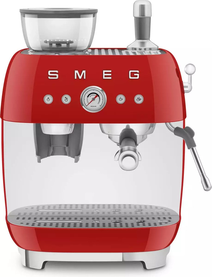 Кофемашина Smeg EGF03RDEU, Красный №2