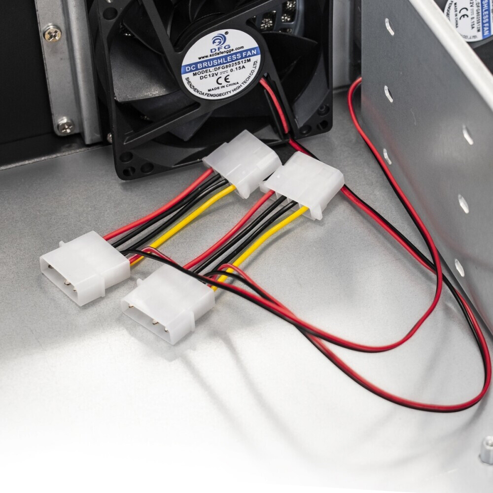 Серверный корпус ExeGate Pro 2U450-03/500ADS, 500 Вт, Черный детальное изображение - 7