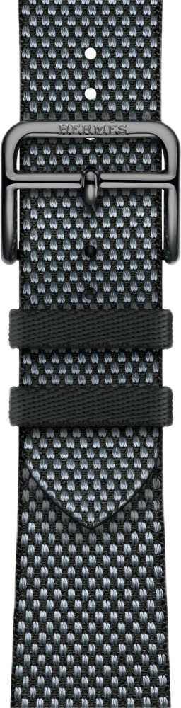 Смарт-часы Apple Watch Hermes Series 9 Denim/Noir, 41 мм, Синий, Toile H Single Tour детальное изображение - 3
