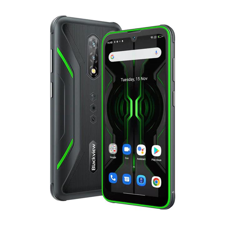 Смартфон Blackview BV5200 Pro 4/64 Гб, Зеленый, Dual nano SIM детальное изображение - 5