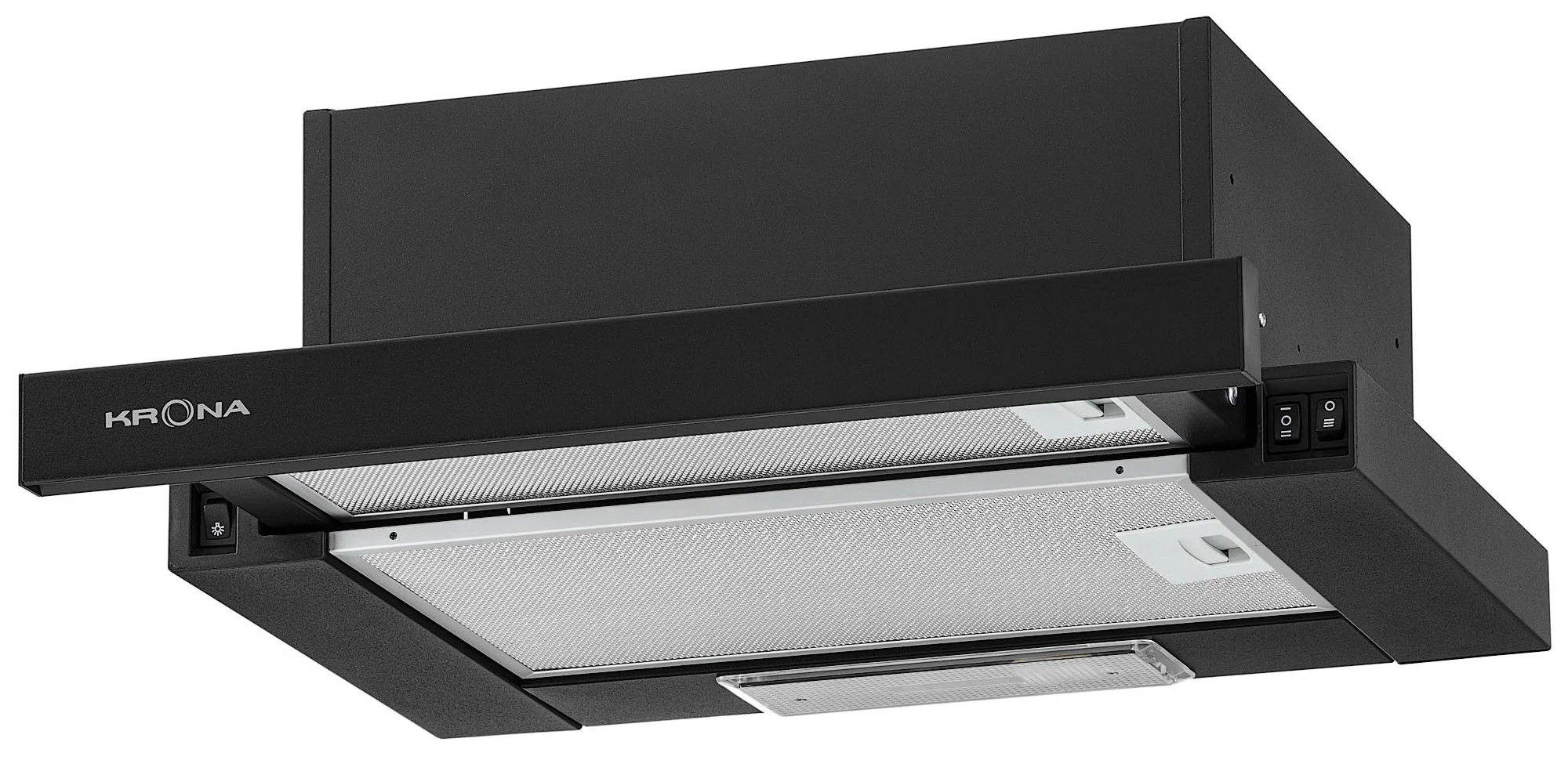 Вытяжка Krona KAMILLA 450 BLACK, Черный детальное изображение - 3
