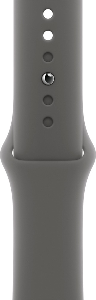 Умные часы Apple Watch SE 3 44 мм, GPS, Midnight Aluminium Case with Stone Gray Sport Band, Полуночный черный/Серый камень детальное изображение - 3