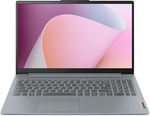 Ноутбук Lenovo IdeaPad Slim 3 15ABR8, AMD Ryzen 7 5825U, RAM 16 ГБ, Серый, SSD 512 ГБ, AMD Radeon Graphics, Windows 11 Home детальное изображение - 1