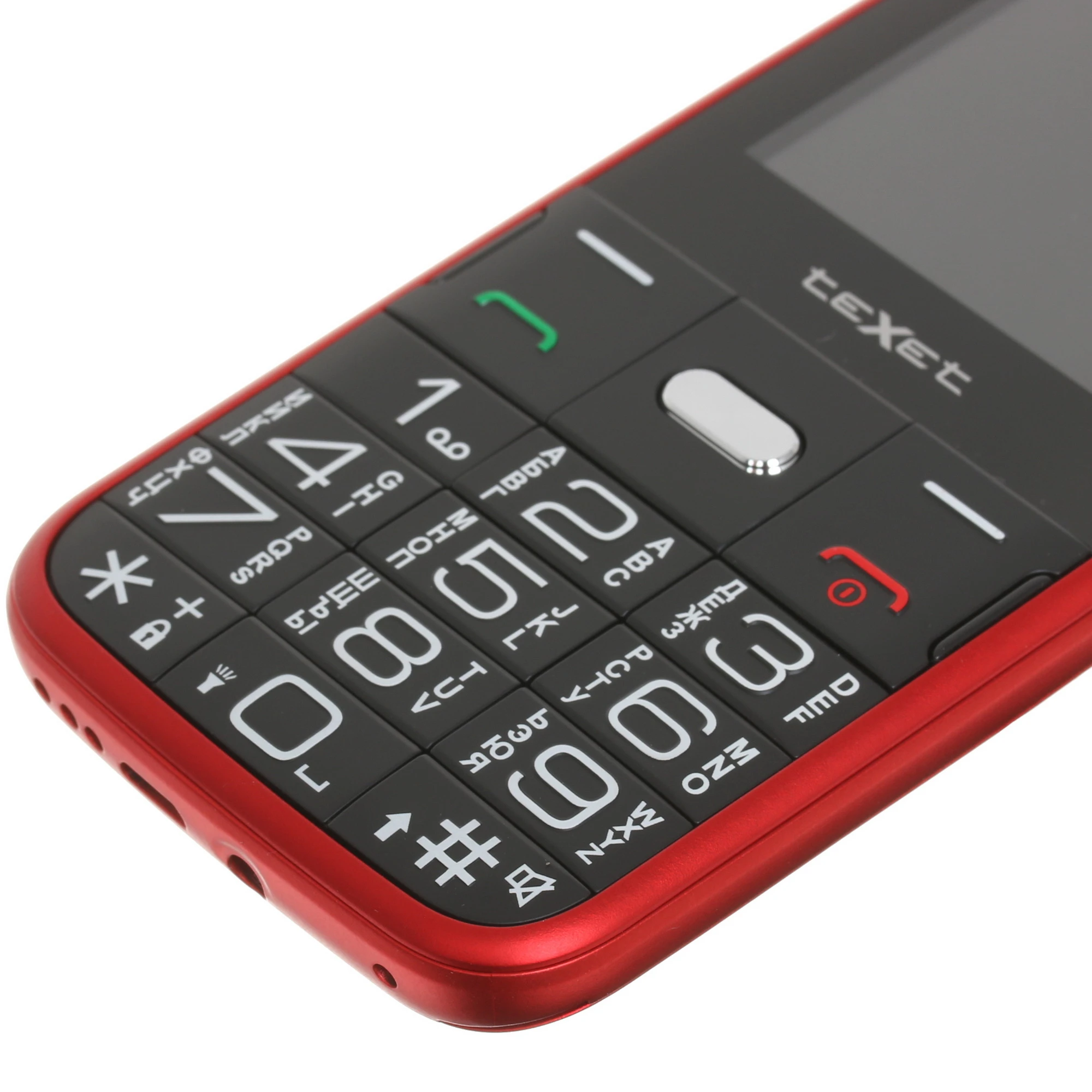 Мобильный телефон Texet TM-B227, 32 Мб, Красный, Dual mini-SIM детальное изображение - 8