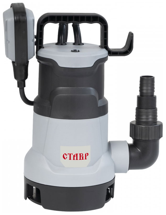 Насос Ставр НПД-1150, 260 л/мин, 40 мм, напор 10 м, d=32 мм, 1150 Вт, Серый детальное изображение - 1