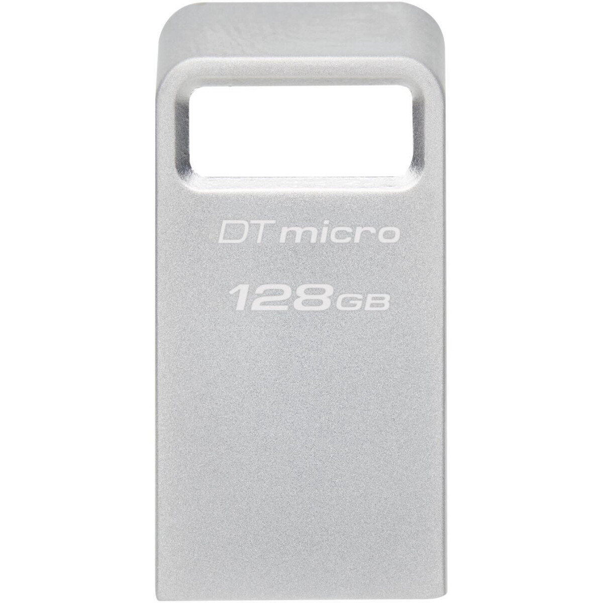 USB Flash накопитель Kingston DataTraveler Micro G2 (DTMC3G2/128 ГБ) 128 ГБ, серебряный детальное изображение - 2