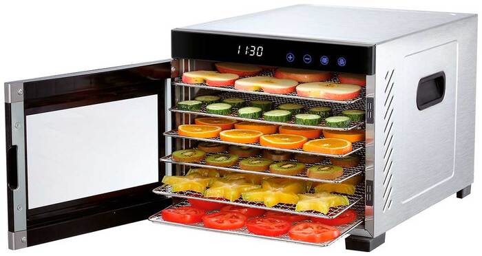 Сушилка для фруктов Profi Cook PC-DR 1218, 650 Вт, Серебристый №2