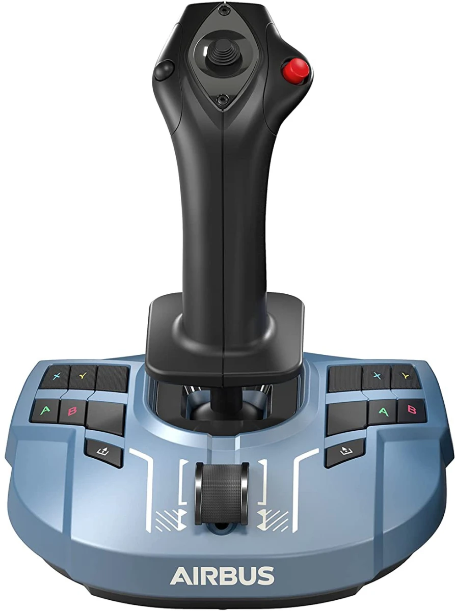 Джойстик ThrustMaster TCA Sidestick X Airbus Edition, Черный/Голубой детальное изображение - 1