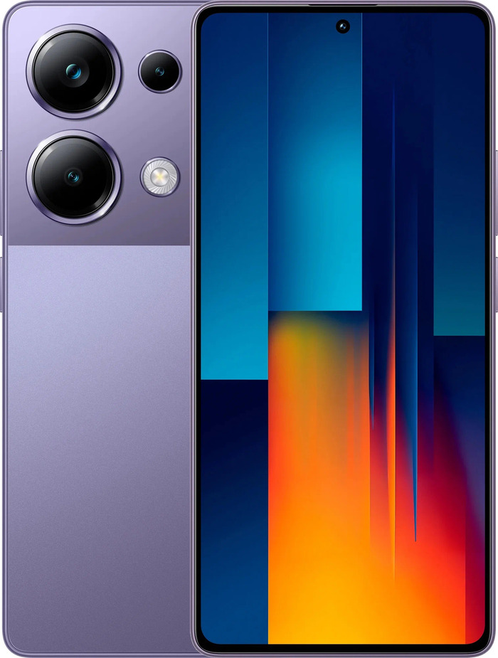 Смартфон Xiaomi POCO M6 Pro 8/256 ГБ, Фиолетовый, Dual nano-SIM №1