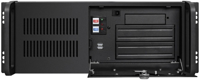 Серверный корпус ExeGate Pro 4U450-07/4U4017S, без БП, Черный №6