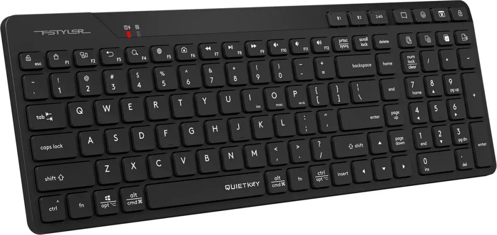Клавиатура A4Tech Fstyler FBK27C AS, Черный детальное изображение - 2