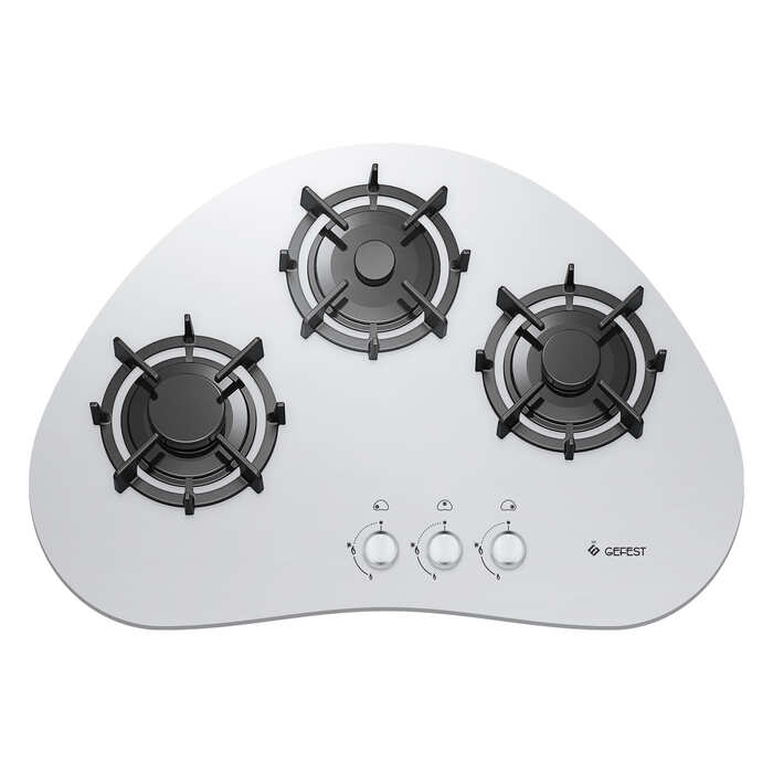 Газовая варочная панель Gefest CH 2120 K6, Белый №1