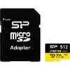 Карта памяти Silicon Power Inspire MicroSD + SD адаптер (SP512GBSTXLA2V1NSP), 512 Гб вариант - 1