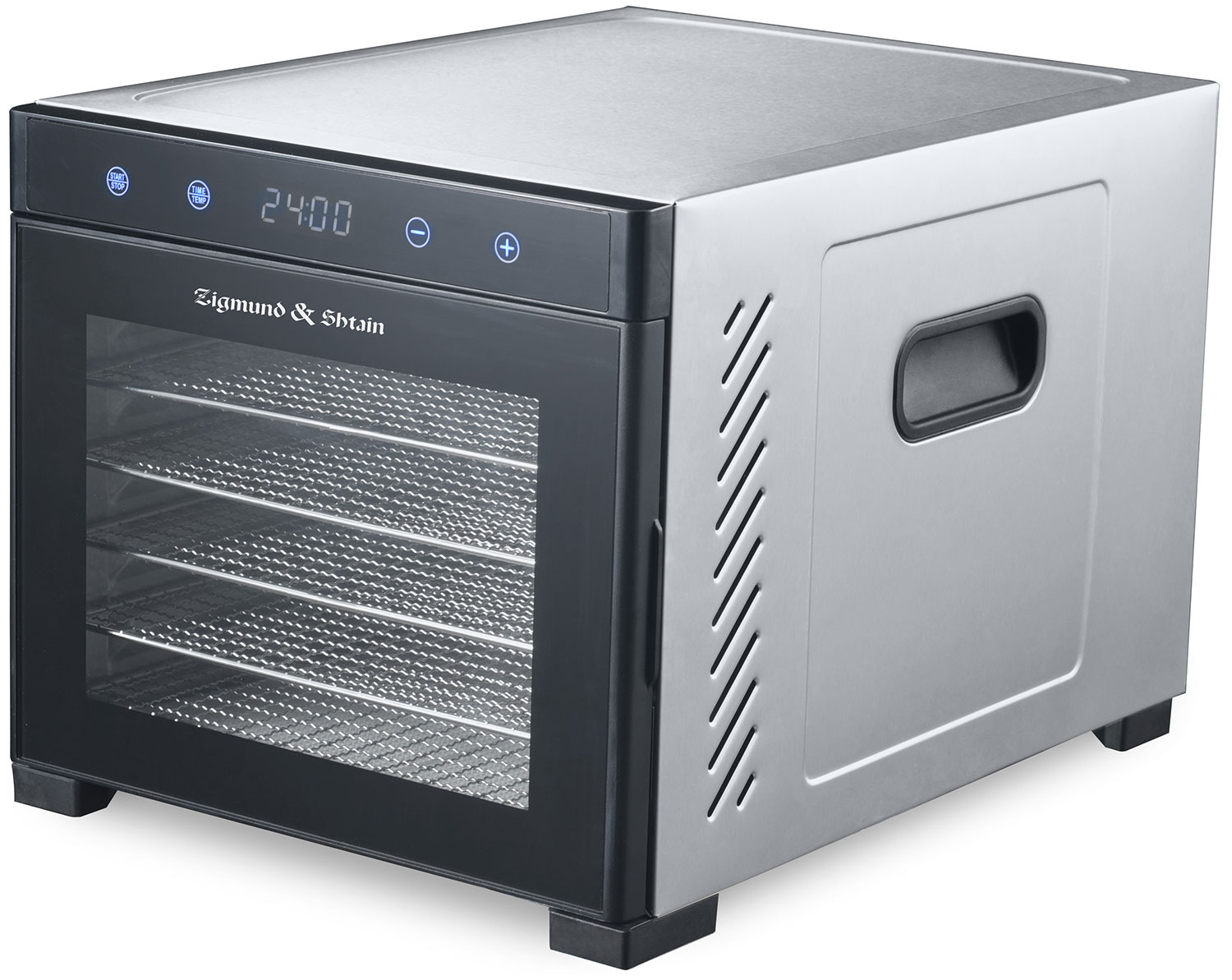 Сушилка для овощей Zigmund & Shtain ZFD-411, 650 Вт, Серебристый детальное изображение - 2