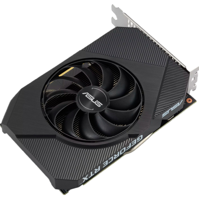 Видеокарта ASUS NVIDIA GeForce RTX 3050, PH-RTX3050-8G-V2, 8 ГБ, Черный детальное изображение - 3