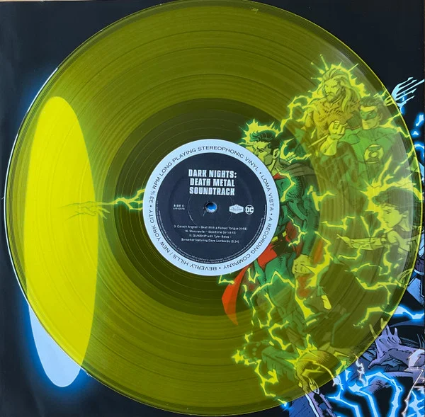 Виниловая пластинка Various – Dark Nights: Death Metal Soundtrack (Coloured Yellow) 2LP детальное изображение - 2
