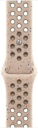 Умные часы Apple Watch Series 9 Midnight Aluminum Case with Nike Sport Band Desert Stone, 41 mm, Пустынный камень детальное изображение - 3