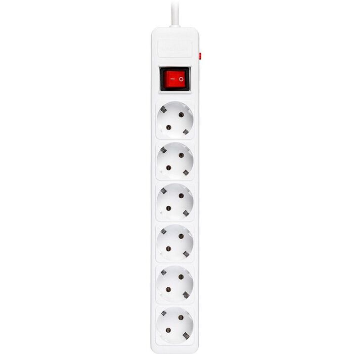 Сетевой фильтр SmartBuy SBSP-6-18-W, 1.8 м, Белый №2