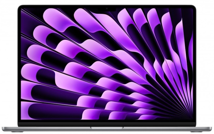 Ноутбук Apple MacBook Air 15 на M2, RAM 24 ГБ, Space gray, SSD 2 ТБ, Apple graphics 10-core №1