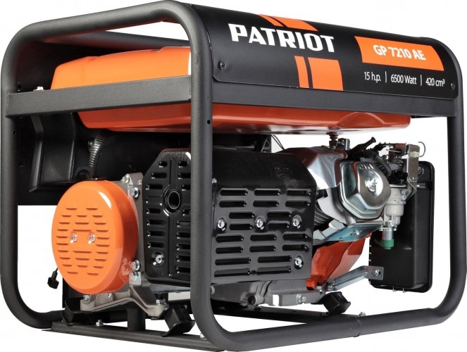 Генератор бензиновый PATRIOT GP 7210 AE 474101590, 6 кВт, Черный детальное изображение - 17