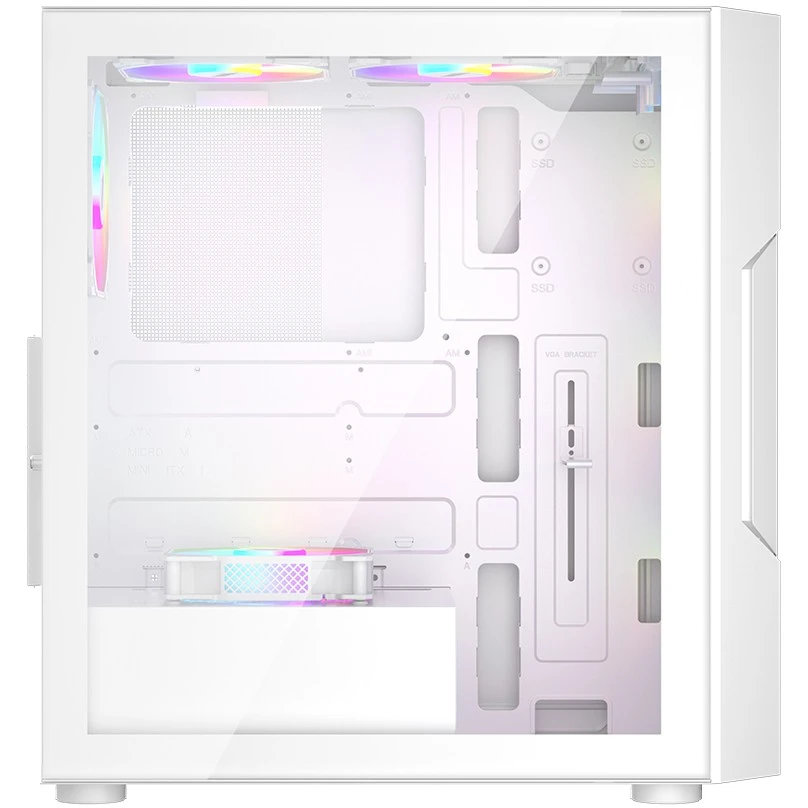 Корпус 1STPLAYER TRILOBITE T7-P, Белый детальное изображение - 4