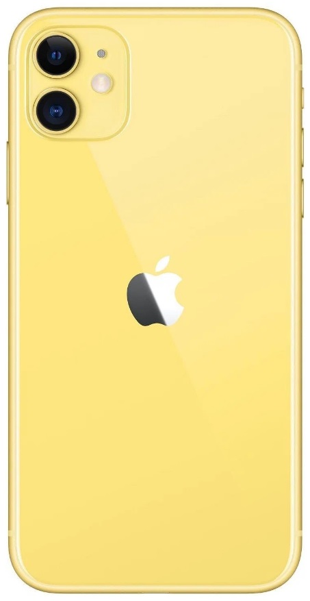 Смартфон Apple iPhone 11 128 Гб, Желтый, nano SIM + eSIM детальное изображение - 3