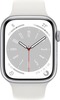 Умные часы Apple Watch Series 8 White Aluminum, White Sport Band 45 мм, Серебристый вариант - 2