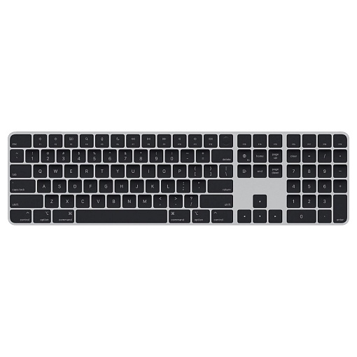 Клавиатура Apple Magic Keyboard with Touch ID and Numeric Keypad, Серебристый (MMMR3) детальное изображение - 1