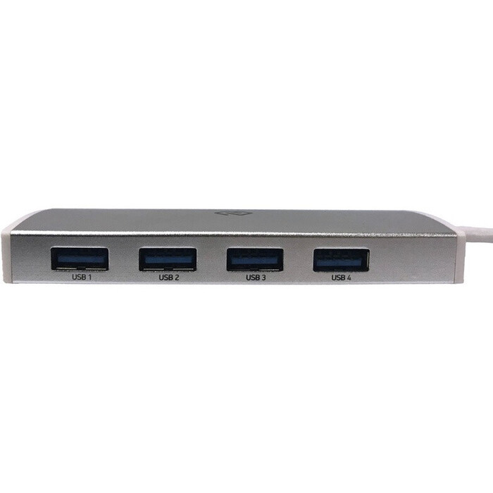 USB-концентратор Digma HUB-4U3.0-UC-S, Серебристый №3
