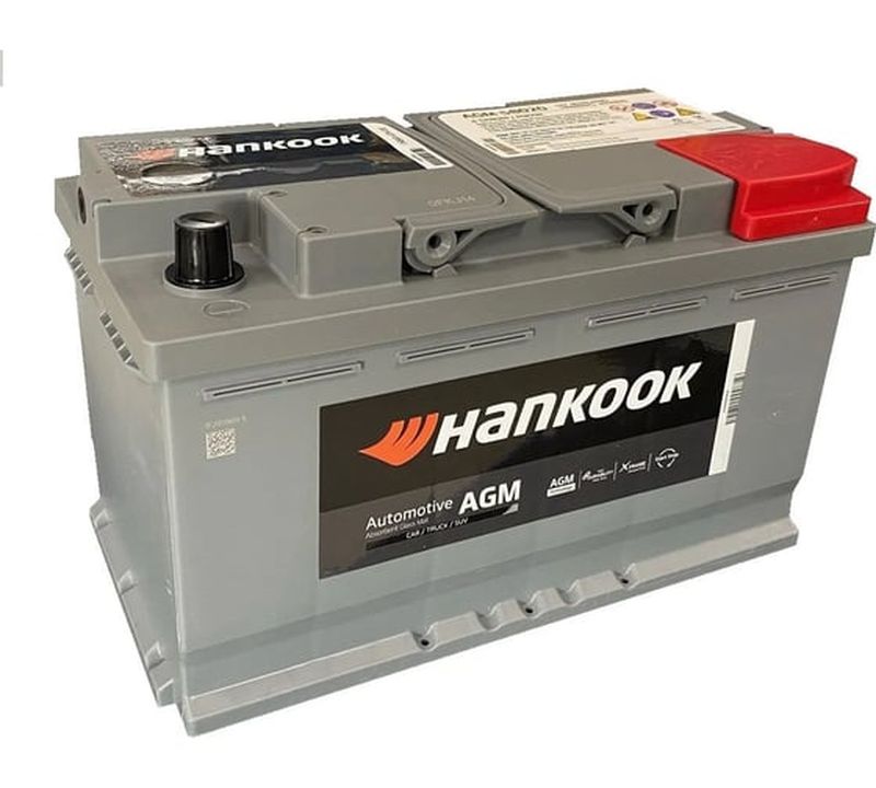 Аккумулятор HANKOOK Start-Stop Plus 6СТ-80.0 SA 58020 AGM, Обратная Поляроность, AGM58020, 80 А·ч детальное изображение - 1