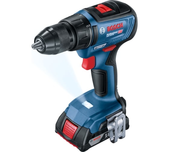 Аккумуляторная дрель-шуруповерт Bosch GSR 18V-50, 18 В, 50 Нм, 2 А·ч, 06019H5020 детальное изображение - 1