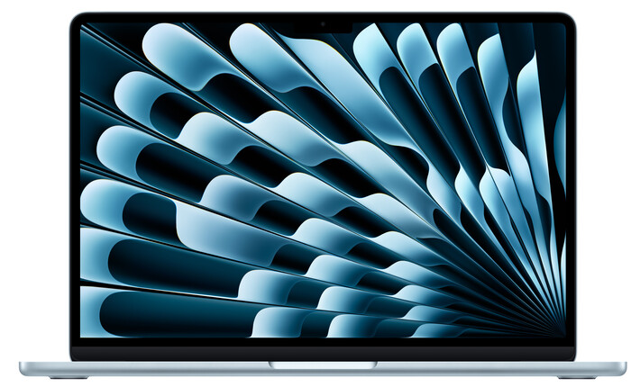 Ноутбук Apple MacBook Air 13 2025 на M4, RAM 16 ГБ, Sky Blue, SSD 1 ТБ, Apple graphics 10-core №1