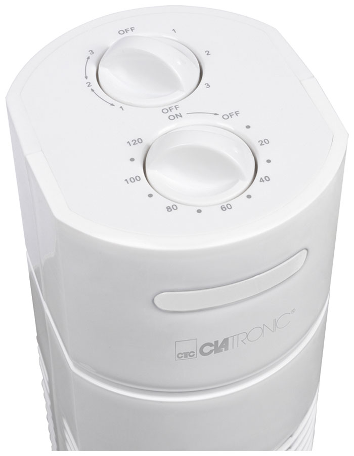 Вентилятор Clatronic TVL 3770, 35 Вт, Белый детальное изображение - 2