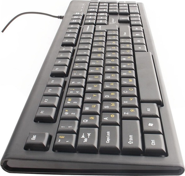 Клавиатура Gembird KB-8354U-BL, Черный №2