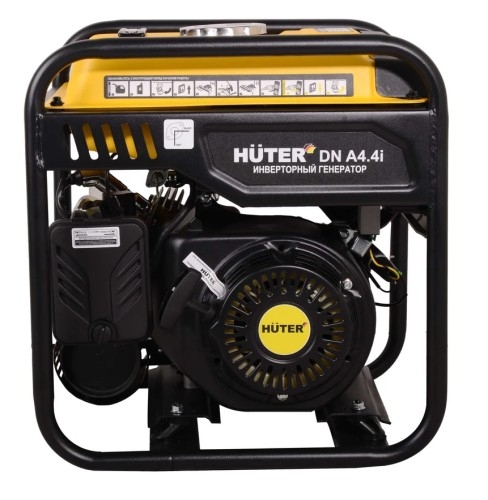 Генератор бензиновый HUTER DN A4.4i 64/10/24, 3.8 кВт, Желтый детальное изображение - 4