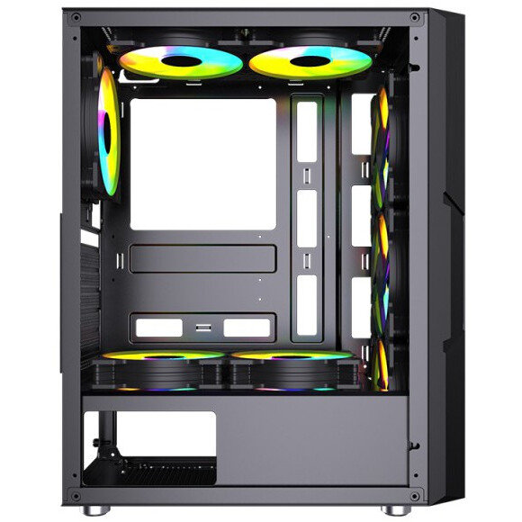 Корпус Powercase Mistral T4B, Черный детальное изображение - 6