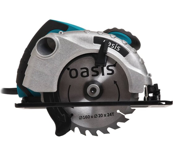 Электрическая циркулярная пила OASIS PC-160, 160 мм, 4600 об/мин, 1200 Вт детальное изображение - 1