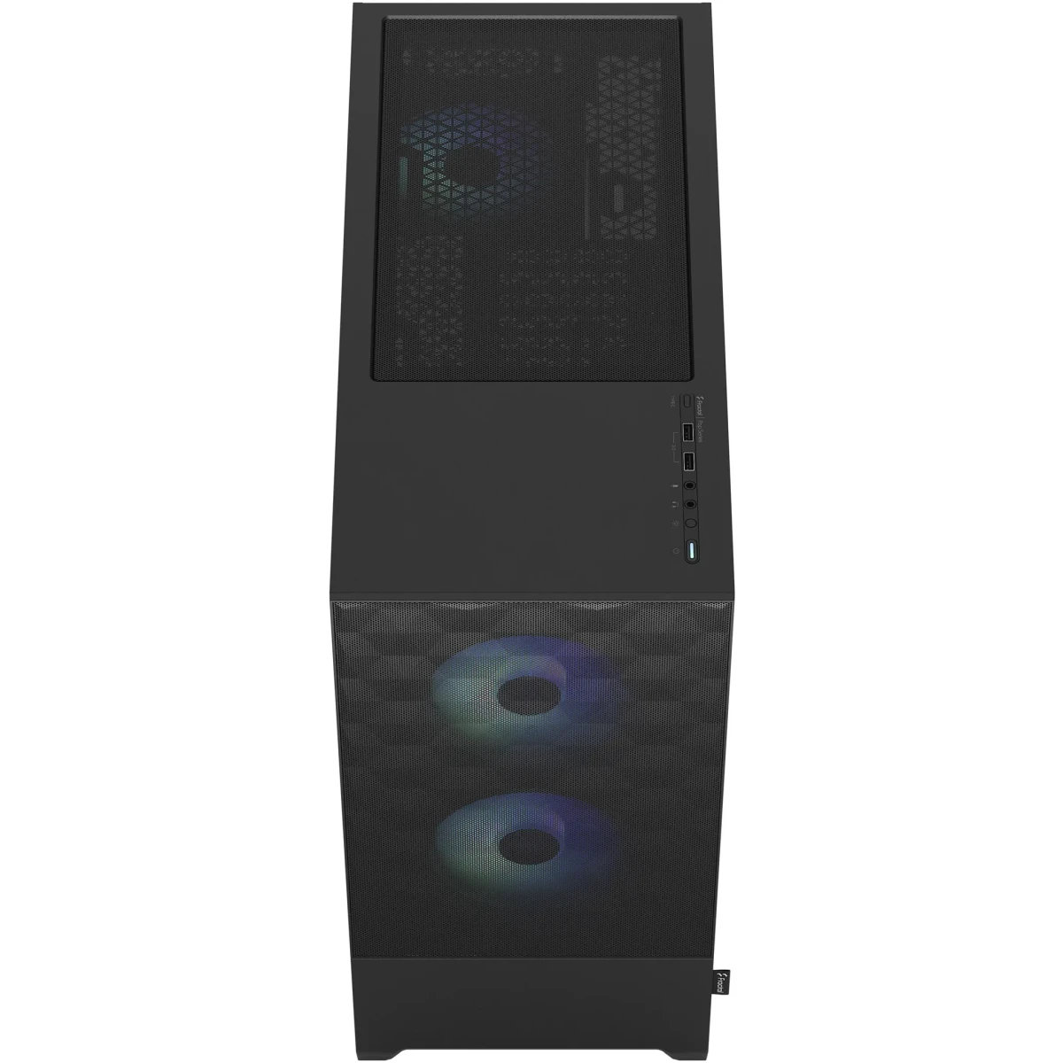 Корпус Fractal Design Pop Air RGB TG Clear Tint, Черный детальное изображение - 4