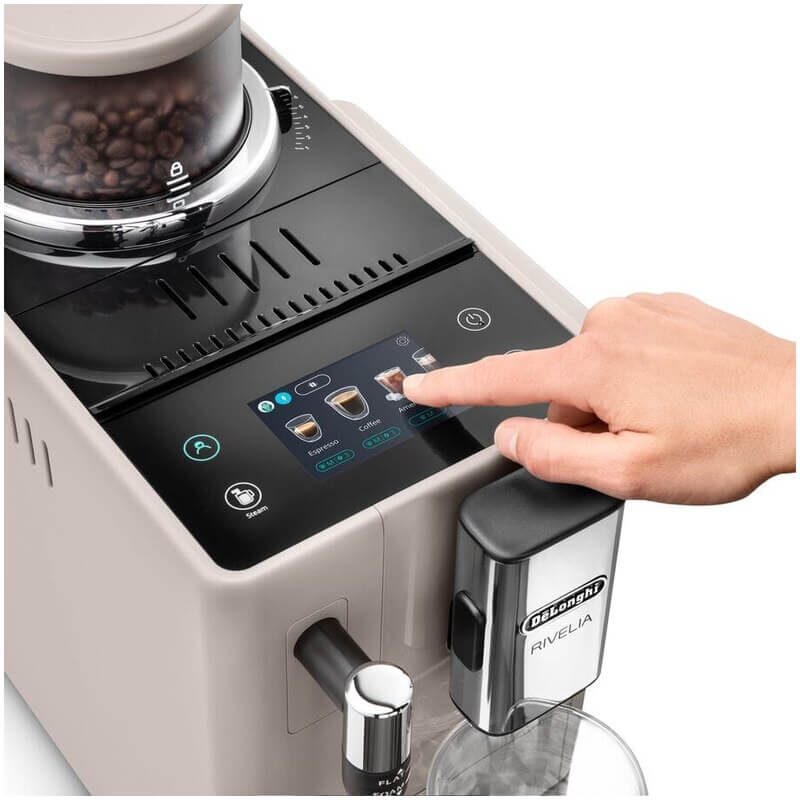Кофемашина Delonghi Rivelia EXAM440.35.BG, Бежевый детальное изображение - 4