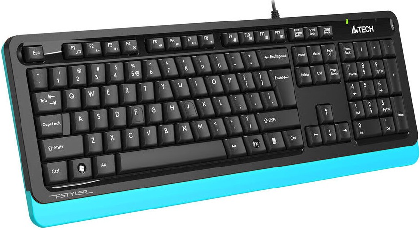 Клавиатура A4Tech Fstyler FKS10, Голубой детальное изображение - 3