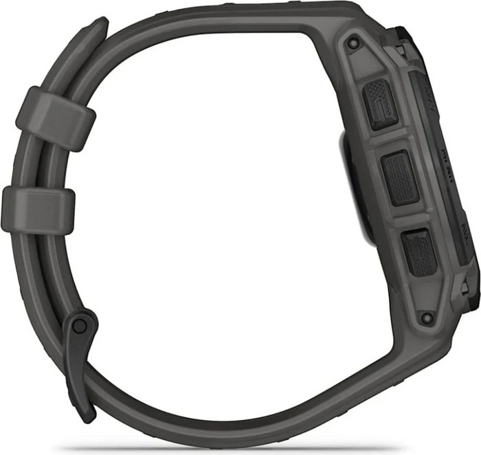 Смарт-часы Garmin Instinct E, 45 мм, Черный с угольно-черным ремешком №4