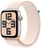 Умные часы Apple Watch Series SE 2024 44 мм, Starlight Aluminium Case, Stalight Sport Loop вариант - 1