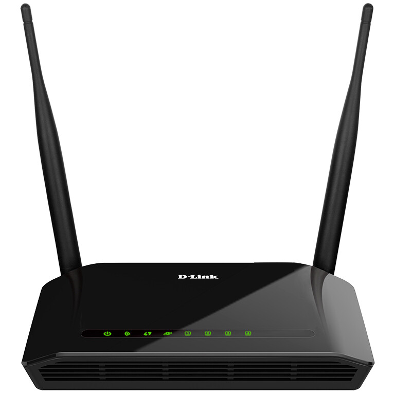 Wi-Fi маршрутизатор (роутер) DLink DIR615S/A, Черный детальное изображение - 1